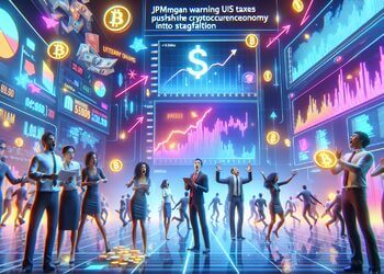 JPMorgan cảnh báo thuế Hoa Kỳ đẩy nền kinh tế tiền điện tử vào stagflation
