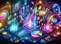 MARA RIOT dẫn đầu tăng trưởng, HOOD tụt lại trên sàn tiền điện tử