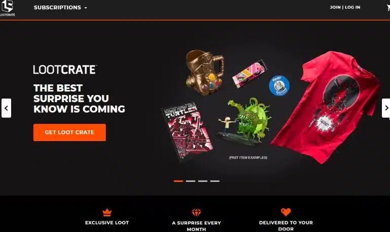 Loot Crate Legends – Hộp bí ẩn đậm chất văn hóa đại chúng 