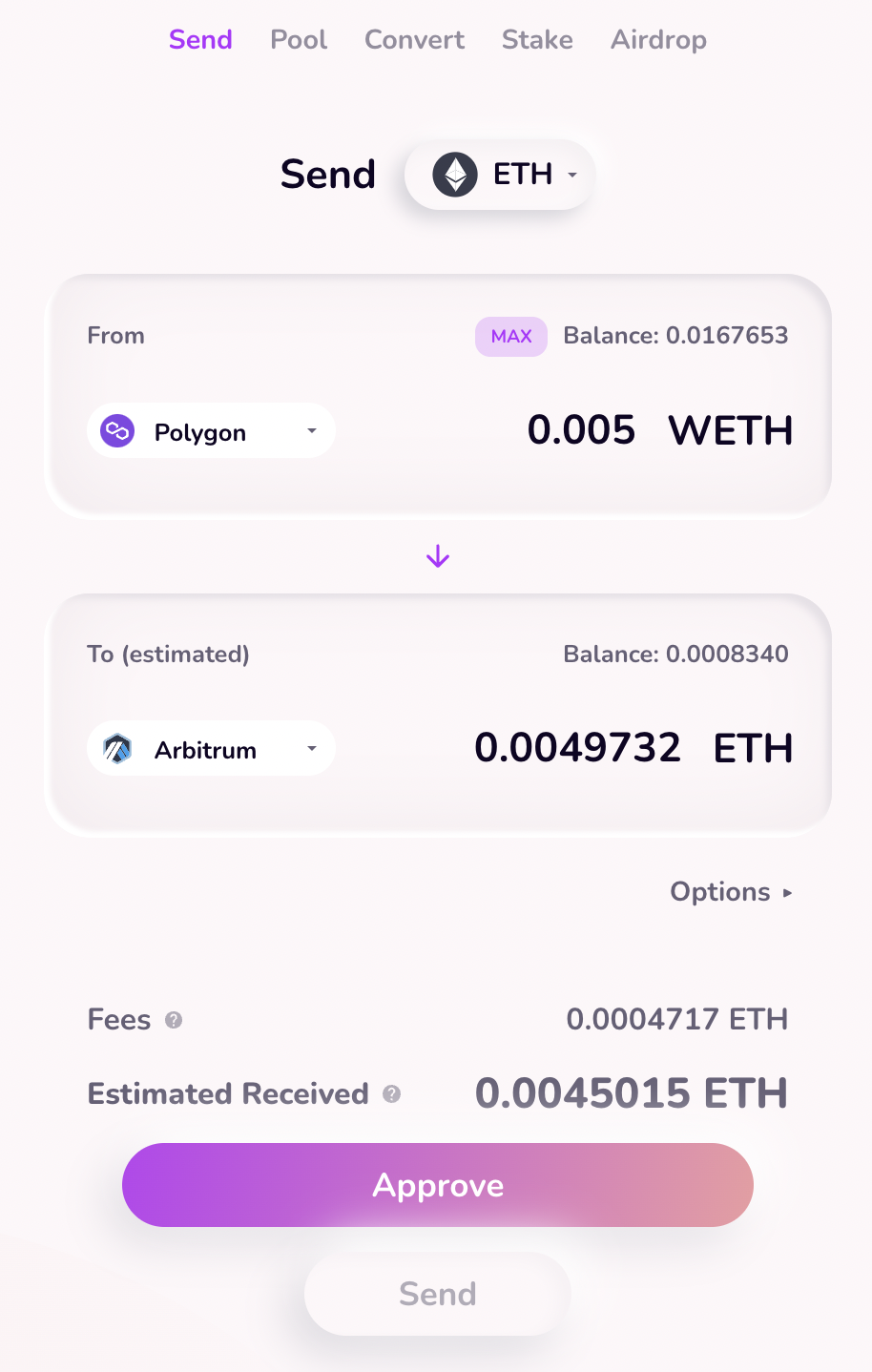 Giao diện cầu nối Hop protocol