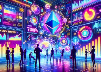 Ethereum, kho bạc doanh nghiệp lớn nhất tăng 700% trong 16 ngày