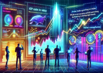 ICP Coin tăng giá, Cá voi tích trữ Token và cam kết phát triển thúc đẩy xu hướng