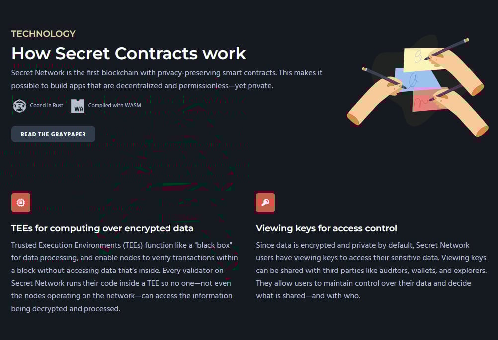 Secret Network (SCRT) là gì? Tổng quan chi tiết về tiền điện tử SCRT - Tin Tức Bitcoin - Cập Nhật Tin Tức Coin Mới Nhất 24/7 2025 Highlights cơ chế mã hóa Secret Network