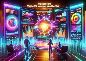 Solana staking ETF đầu tiên ghi nhận khối lượng giao dịch 33 triệu USD