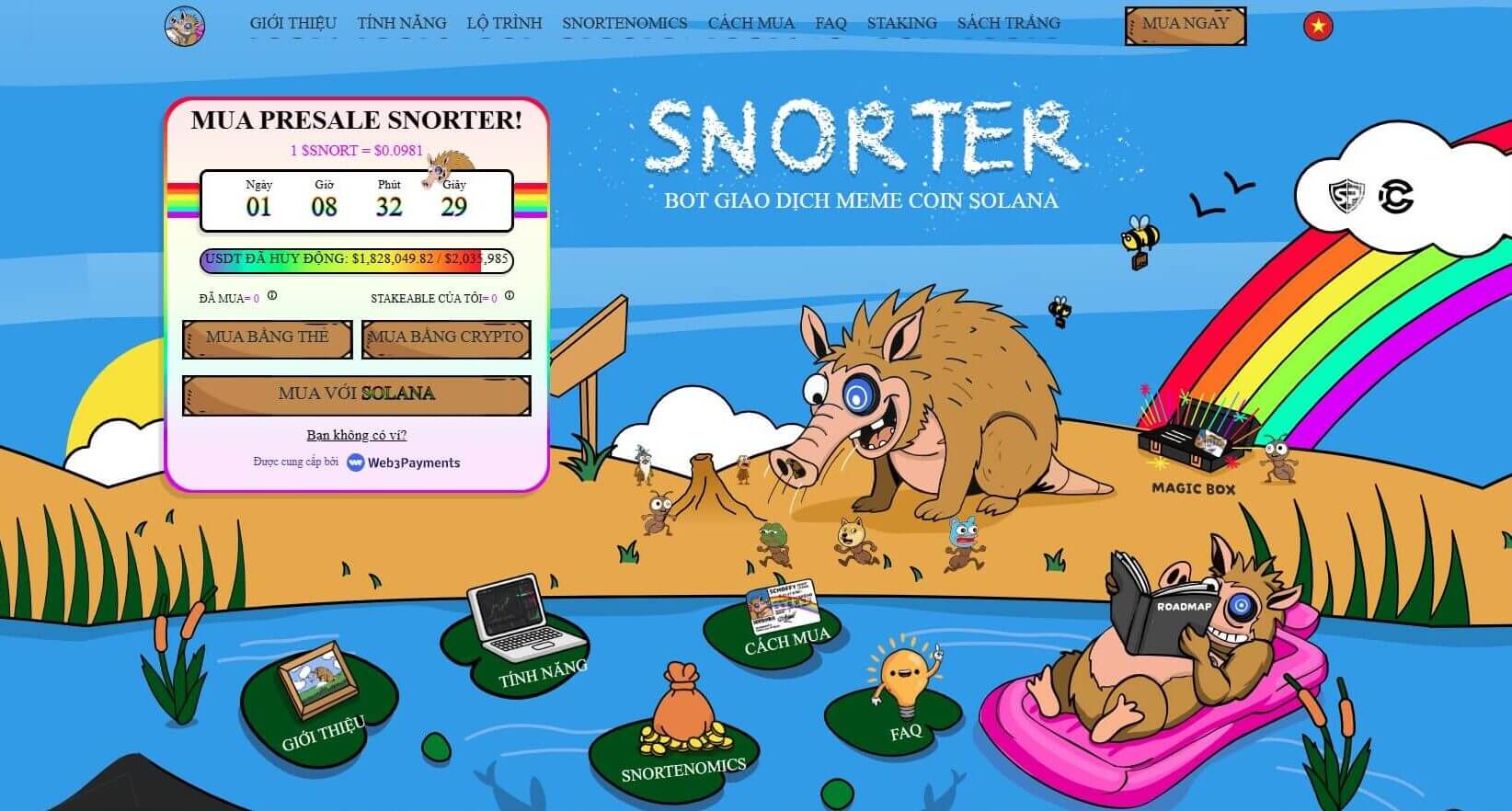Snorter ($SNORT): “Tân binh” có khả năng nhận biết những cơ hội tăng giá