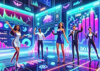 AERO, LDO, XMR, TON, biến động mạnh nhất thị trường tiền điện tử tuần qua