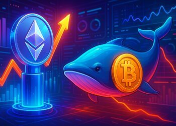 ETH đạt đỉnh giao dịch năm; cá voi BTC bán tháo 2,7 tỷ USD tháng 8