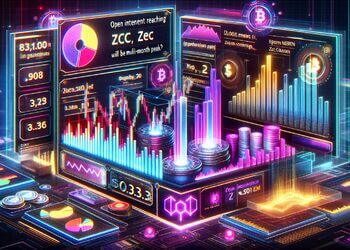 Open Interest Zcash ZEC chạm đỉnh nhiều tháng, giá sẽ biến động?