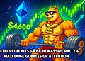 Ethereum vượt 4.600 USD, Maxi Doge vươn lên giữa cuộc đua meme coin