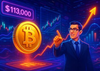 Bitcoin chạm 113.000 USD, chuyên gia dự báo về đỉnh do Fed hạ lãi