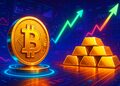 Bitcoin đối mặt thanh lý long khi vàng lần đầu vượt 3,7K USD