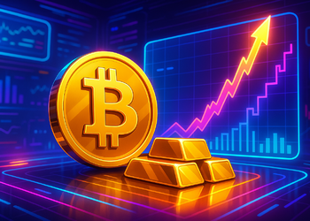 Bitcoin vừa hết độ trễ 8 tuần khi sao chép đỉnh lịch sử vàng?