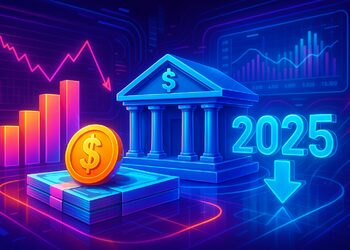 Các ngân hàng lớn dự báo ít nhất hai lần cắt giảm lãi suất năm 2025