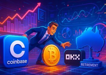 Công ty Coinbase, OKX thúc đẩy Tiền Điện Tử vào hệ thống hưu trí Úc