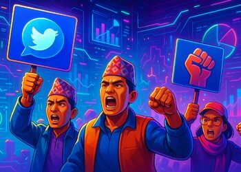 Dân Nepal lên bitchat Dorsey, biểu tình chống tham nhũng bạo lực