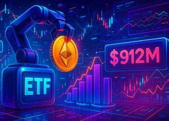 ETF Tiền Điện Tử bị rút vốn, quỹ Ether mất 912 triệu USD: Báo cáo