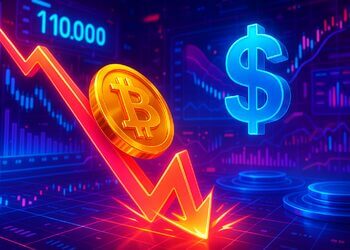 Giá Bitcoin rơi vào hỗ trợ then chốt dưới 110K USD, -2% trong ngày