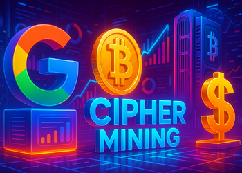 Google mua 5,4% hãng đào Bitcoin Cipher Mining, thương vụ 3 tỷ USD