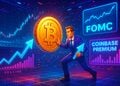 NĐT HĐTL BTC giảm rủi ro đón FOMC, Coinbase premium báo cầu spot