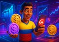 Người Colombia sắp tiết kiệm bằng stablecoin với app MoneyGram mới