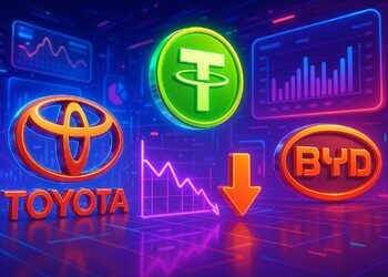 Toyota, Yamaha, BYD chấp nhận Tether tại Bolivia do dự trữ USD giảm