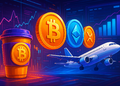 Từ cafe tới hãng bay: Công ty nào chấp nhận Bitcoin/Ether/XRP 2025?