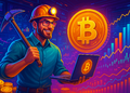 Cổ phiếu công ty đào Bitcoin tăng sau khi Jane Street công bố đầu tư - Tin Tức Bitcoin - Cập Nhật Tin Tức Coin Mới Nhất 24/7 2025 Chuyên gia SEO tiền điện tử. Viết 1 tiêu đề Tiếng Việt ≤68 ký tự, giữ nguyên thông tin gốc, dịch tự nhiên theo văn phong báo chí, có đủ định danh chủ thể (“Người…”, “Nhà đầu tư…”, “Công ty…” khi phù hợp). Nếu là câu hỏi, giữ nguyên chủ ngữ–vị ngữ và kết thúc bằng “?”. Chuẩn hóa mọi số liệu theo chuẩn Việt Nam: dùng “,” cho thập phân và “.” cho hàng nghìn (1,234.56 → 1.234,56), bỏ phần thập phân nếu bằng 0, rút gọn số có 1 chữ số thập phân (0.90 → 0,9), thay “$” bằng USD, rút gọn đơn vị “triệu/tỷ/nghìn tỷ” bằng chữ thay vì số tuyệt đối (50 triệu USD, 2 tỷ USD), chỉ dùng “K” cho nghìn. Không thêm thông tin ngoài nội dung gốc, không tự tham chiếu, không ký tự thừa, không ngoặc kép, không giật tít, tối ưu Google AI/News/SGE. Tiêu đề gốc:  Bitcoin miners build on gains after Jane Street discloses stakes