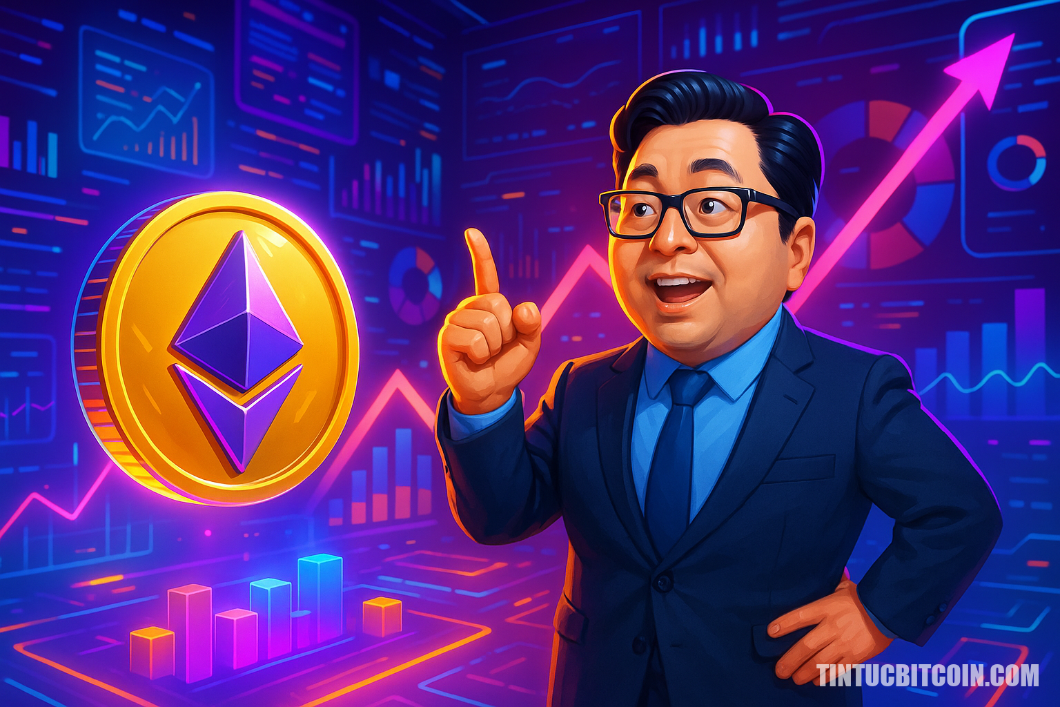 3 lý do nhận định Ethereum trong siêu chu kỳ của Tom Lee là đúng - Tin Tức Bitcoin - Cập Nhật Tin Tức Coin Mới Nhất 24/7 2025 3 lý do nhận định Ethereum trong siêu chu kỳ của Tom Lee là đúng