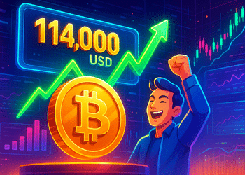Bitcoin lên 114.000 USD, niềm tin nhà giao dịch futures tăng