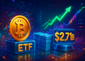 Các quỹ Bitcoin ETF giữ đà Uptober với 2,71 tỷ USD vốn vào tuần qua