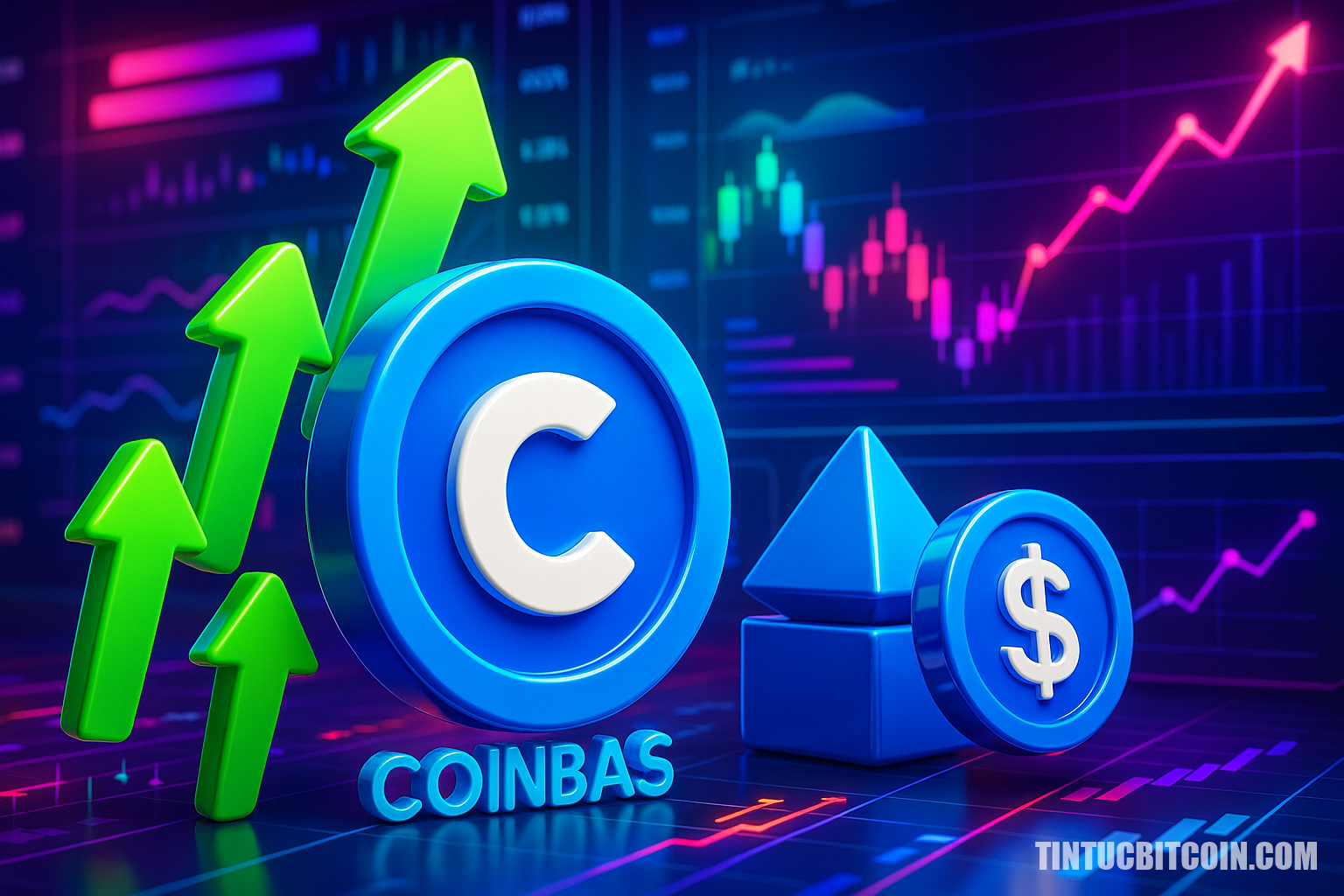 Cổ phiếu Coinbase tăng mạnh sau JPMorgan nâng hạng nhờ Base, USDC - Tin Tức Bitcoin - Cập Nhật Tin Tức Coin Mới Nhất 24/7 2025 Cổ phiếu Coinbase tăng mạnh sau JPMorgan nâng hạng nhờ Base, USDC