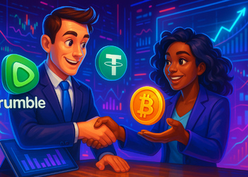 Công ty Rumble hợp tác Tether thêm tip Bitcoin cho nhà sáng tạo