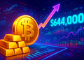 Công ty VanEck: Đà tăng vàng hàm ý 644K USD mỗi Bitcoin tương đương