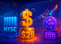 Công ty mẹ NYSE rót 2 tỷ USD vào Polymarket, định giá 9 tỷ USD