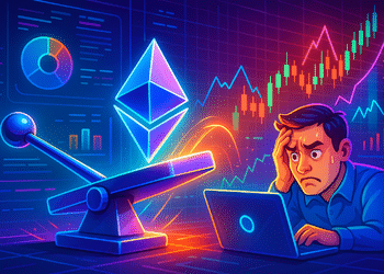 Đòn bẩy Ethereum tiến sát kỷ lục: Nhà giao dịch ETH căng thẳng?