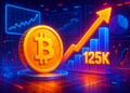 Giá Bitcoin có thể đạt 125K USD: Lý do