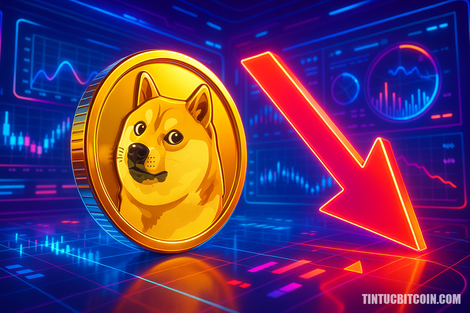 Giá Dogecoin đối mặt áp lực giảm giá trong ngắn hạn - Tin Tức Bitcoin - Cập Nhật Tin Tức Coin Mới Nhất 24/7 2025 Giá Dogecoin đối mặt áp lực giảm giá trong ngắn hạn
