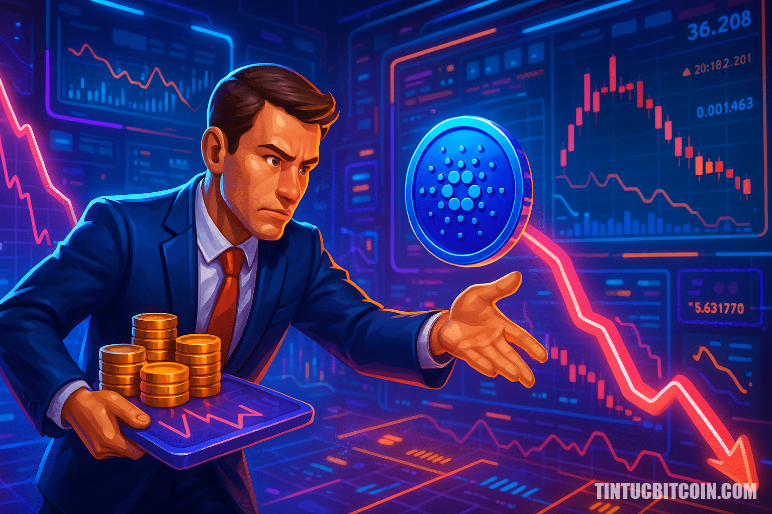 Nhà đầu tư bán 100 triệu ADA gây làn sóng giảm giá, Cardano gặp rắc rối? - Tin Tức Bitcoin - Cập Nhật Tin Tức Coin Mới Nhất 24/7 2025 Nhà đầu tư bán 100 triệu ADA gây làn sóng giảm giá, Cardano gặp rắc rối?