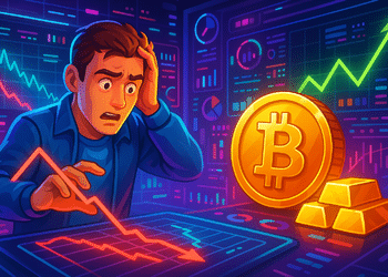 Nhà giao dịch Bitcoin lo BTC giảm về USD 102K khi vàng lập đỉnh mới