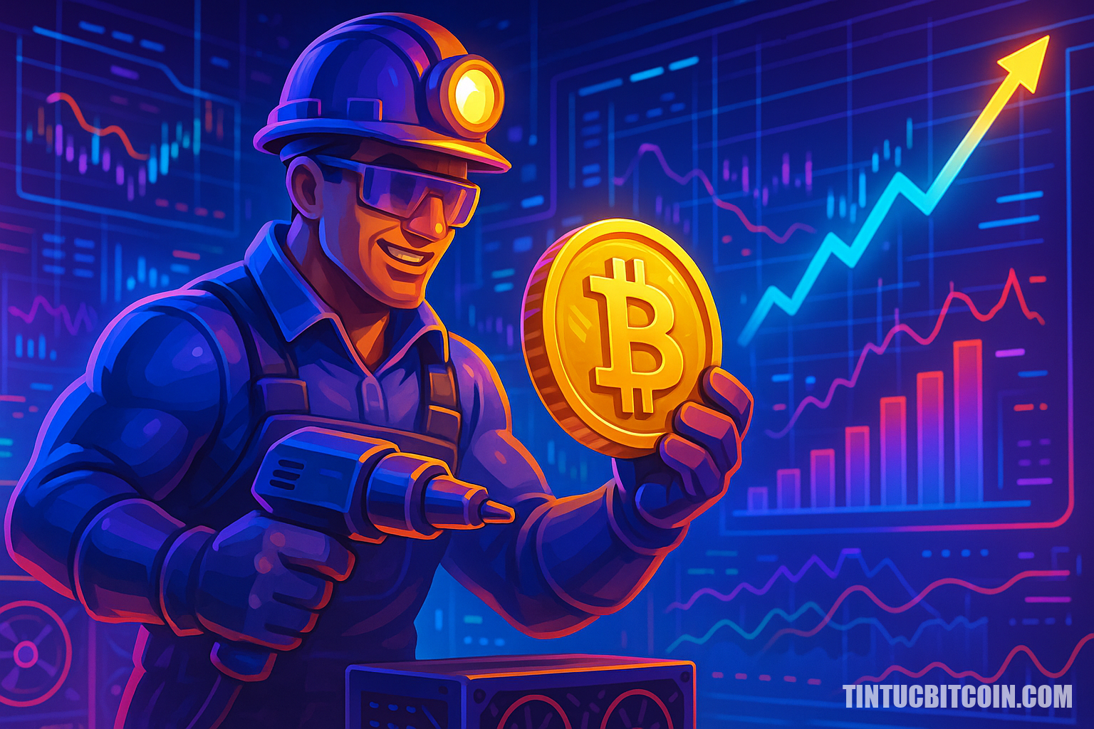 Các thợ đào Bitcoin tầm trung vươn lên, tái định hình cạnh tranh sau halving - Tin Tức Bitcoin - Cập Nhật Tin Tức Coin Mới Nhất 24/7 2025 Nhà khai thác Bitcoin tích lũy – Thị trường có âm thầm hồi phục?