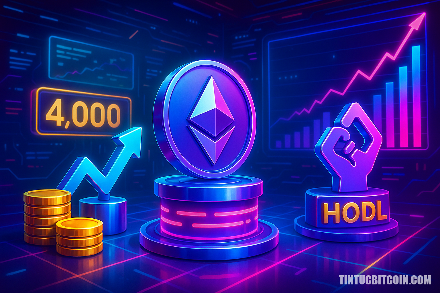 Staking Ethereum có phải HODL kiểu mới sau khi ETH vượt 4K USD? - Tin Tức Bitcoin - Cập Nhật Tin Tức Coin Mới Nhất 24/7 2025 Staking Ethereum có phải HODL kiểu mới sau khi ETH vượt 4K USD?
