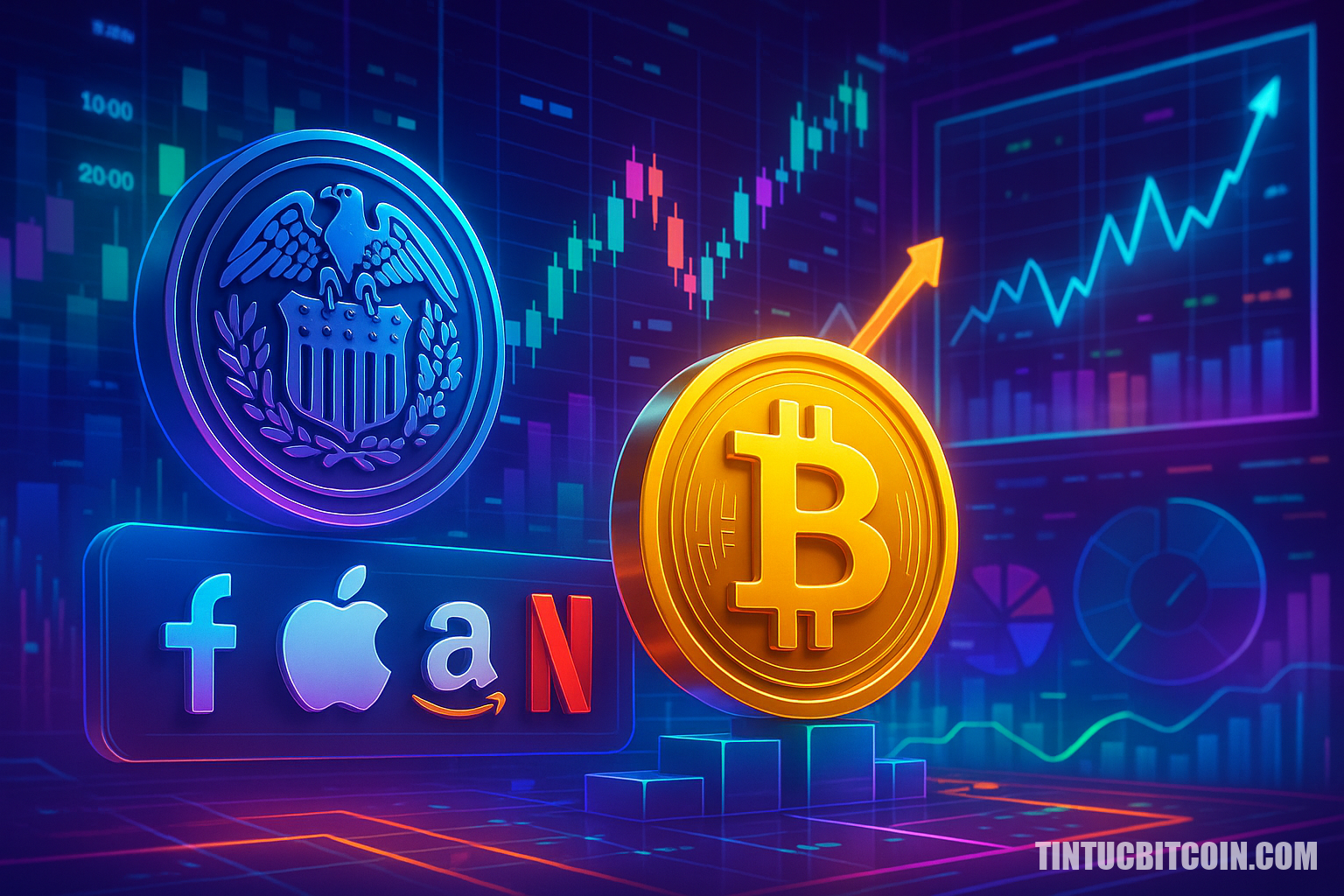 Từ Fed đến FAANG: Bitcoin có trụ vững trước tuần quá tải vĩ mô này? - Tin Tức Bitcoin - Cập Nhật Tin Tức Coin Mới Nhất 24/7 2025 Từ Fed đến FAANG: Bitcoin có trụ vững trước tuần quá tải vĩ mô này?