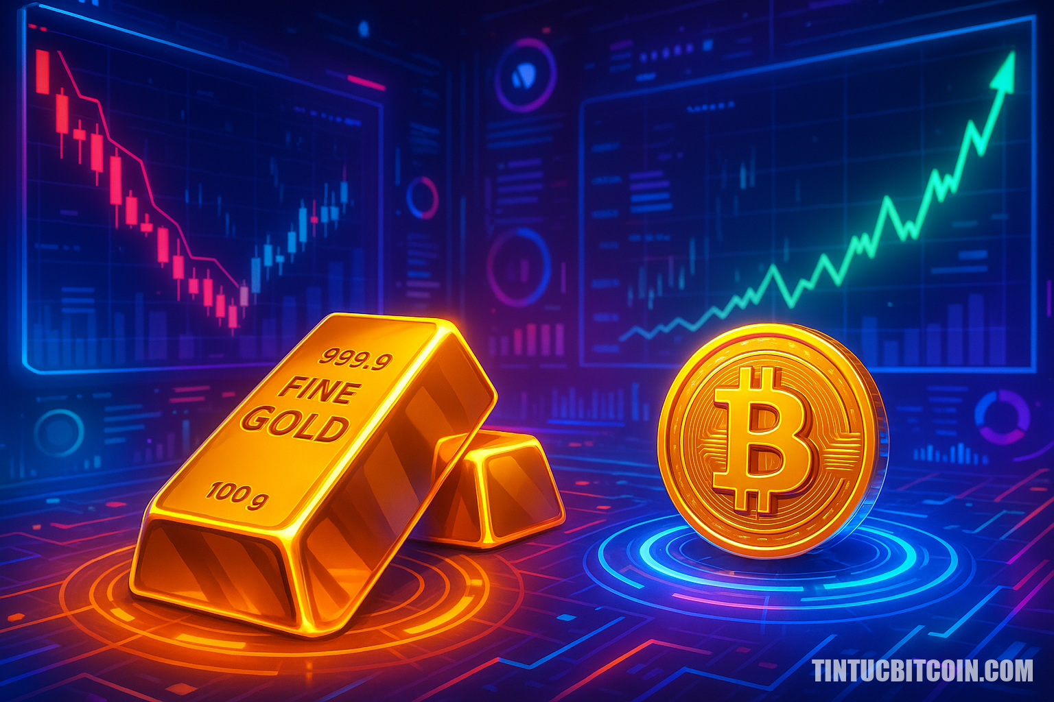 Vàng rời ATH, Bitcoin bật lại: nhà đầu tư quay lại tài sản rủi ro? - Tin Tức Bitcoin - Cập Nhật Tin Tức Coin Mới Nhất 24/7 2025 Vàng rời ATH, Bitcoin bật lại: nhà đầu tư quay lại tài sản rủi ro?