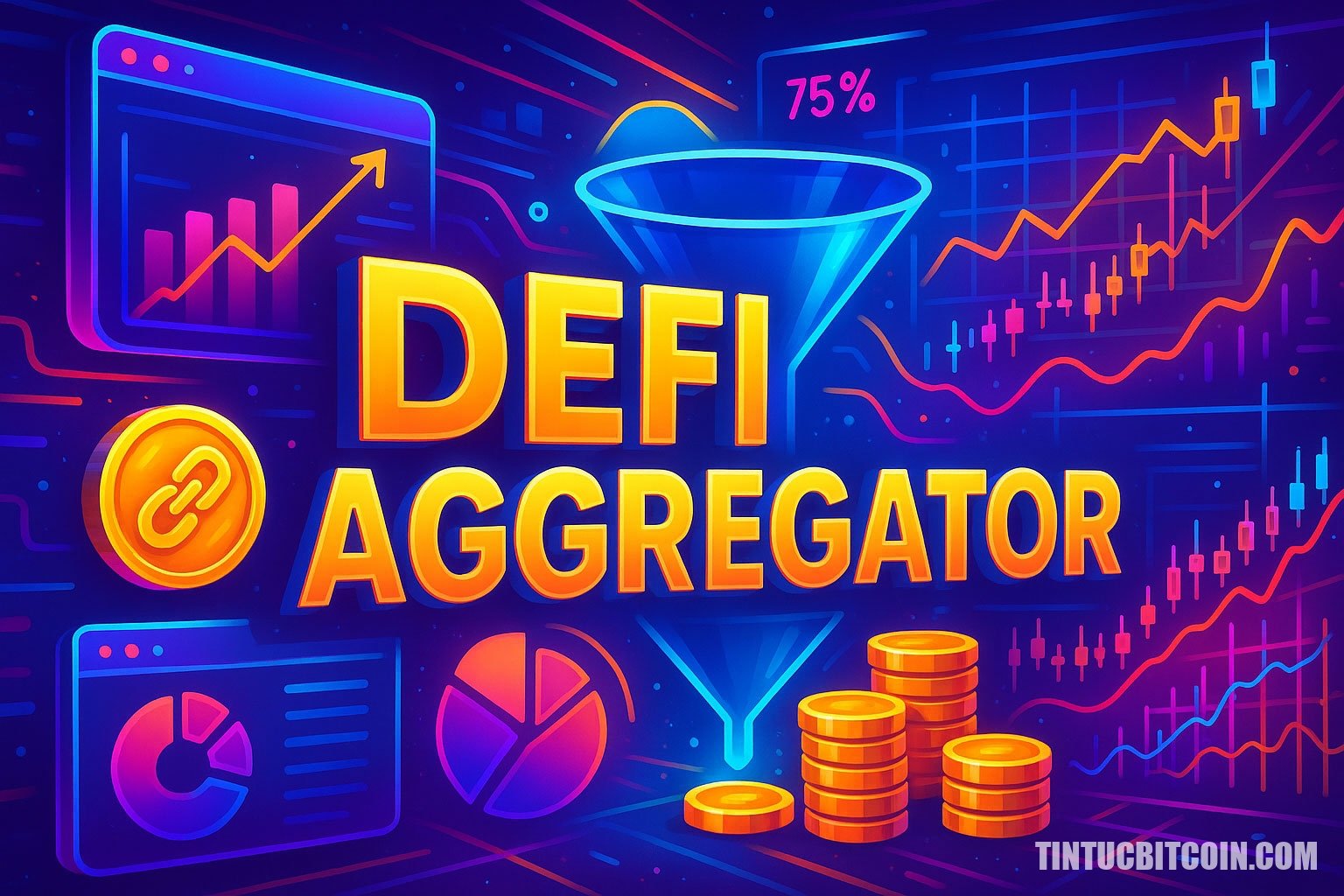 DeFi Aggregator là gì? Tìm hiểu về công cụ DeFi Aggregator - Tin Tức Bitcoin - Cập Nhật Tin Tức Coin Mới Nhất 24/7 2025 DeFi Aggregator là gì?