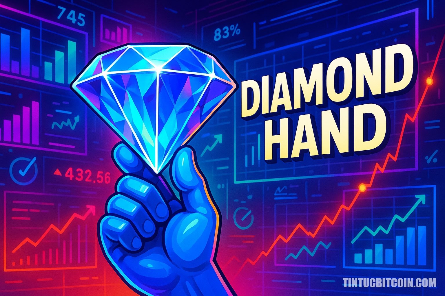 Diamond Hand là gì? Tìm hiểu về thuật ngữ diamond hand - Tin Tức Bitcoin - Cập Nhật Tin Tức Coin Mới Nhất 24/7 2025 Diamond Hand là gì?