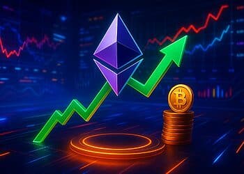 Ethereum tăng 150% so với Bitcoin chững lại sau 40 ngày
