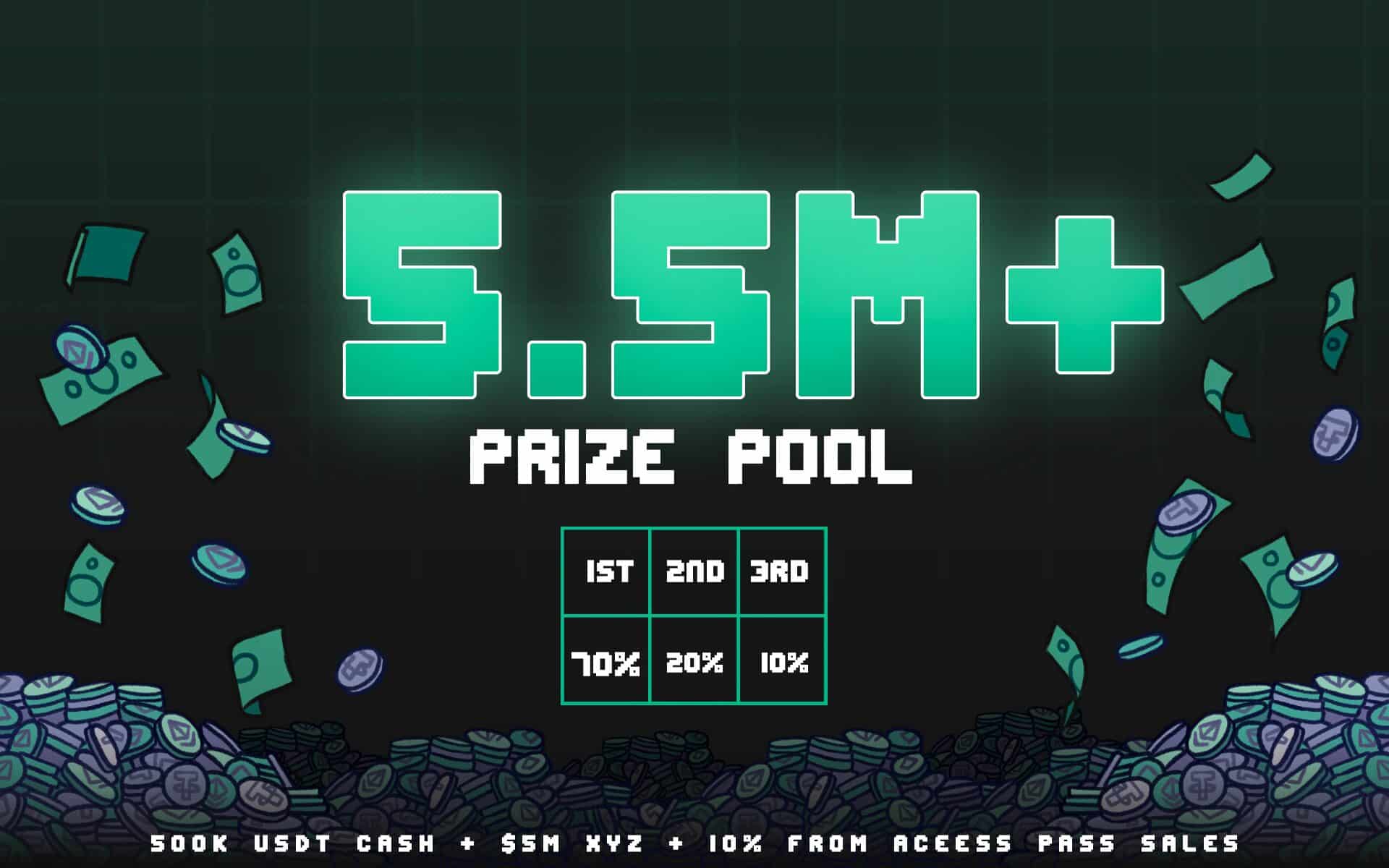 Chainlink chuẩn bị bứt phá khi LINK tăng 95%; XYZVerse mở giải eSports CS2 trị giá 5,5 triệu USD nâng tầm meme coin - Tin Tức Bitcoin - Cập Nhật Tin Tức Coin Mới Nhất 24/7 2025 Giải đấu XYZVerse CS2