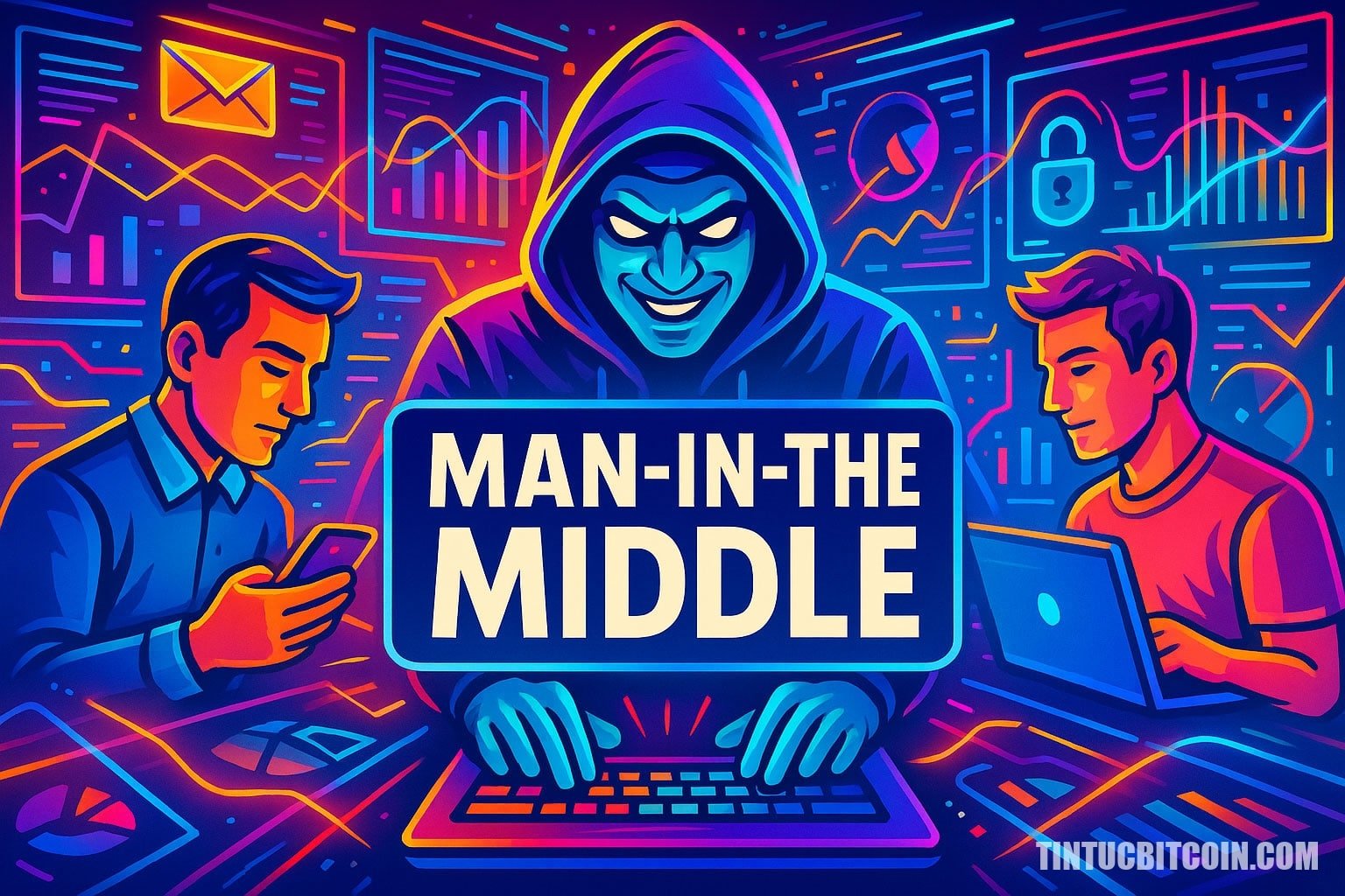 Man-in-the-Middle là gì? Tìm hiểu về khái niệm MITM - Tin Tức Bitcoin - Cập Nhật Tin Tức Coin Mới Nhất 24/7 2025 Man-in-the-Middle là gì?