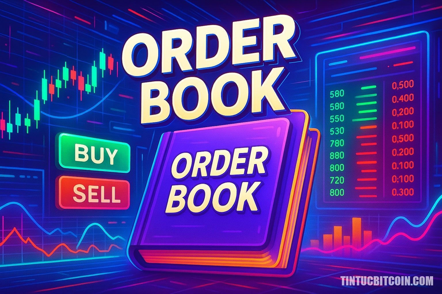 Order Book là gì? Tìm hiểu về khái niệm order book - Tin Tức Bitcoin - Cập Nhật Tin Tức Coin Mới Nhất 24/7 2025 Order book là gì?