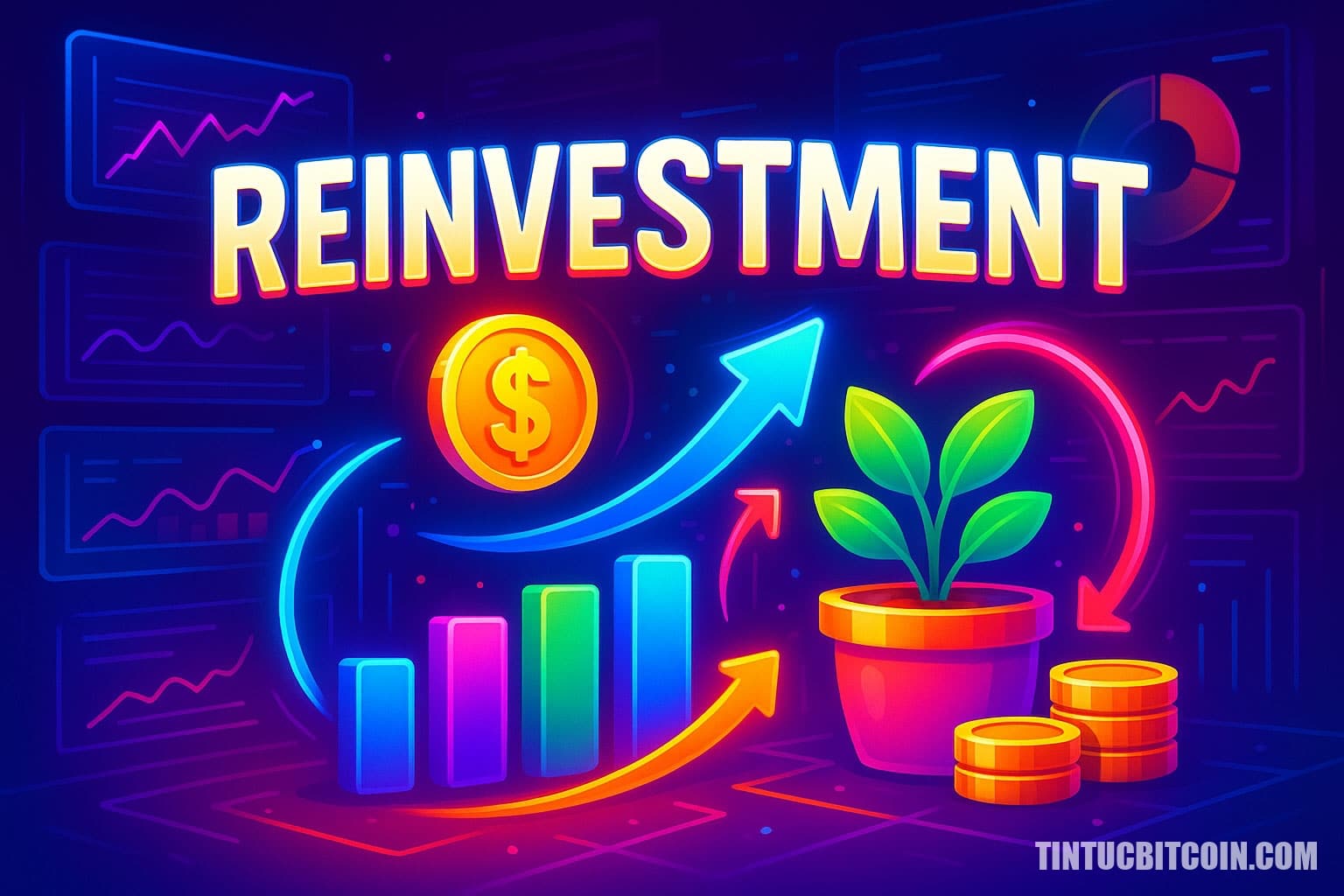 Tái đầu tư là gì? Tìm hiểu về khái niệm tái đầu tư - Tin Tức Bitcoin - Cập Nhật Tin Tức Coin Mới Nhất 24/7 2025 Tái đầu tư là gì?